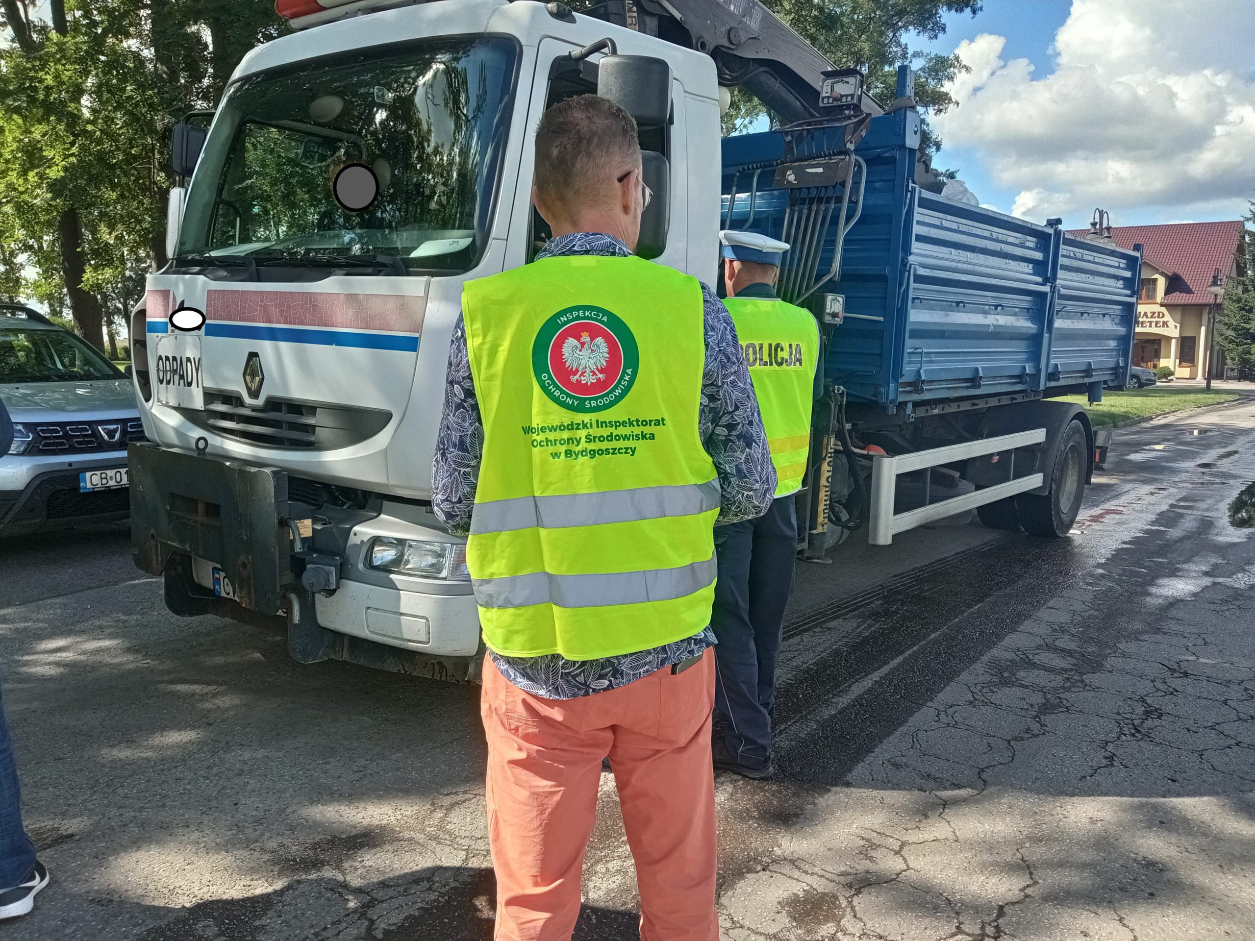 Kontrola transportów odpadów w ramach akcji „Nielegalne Odpady”
