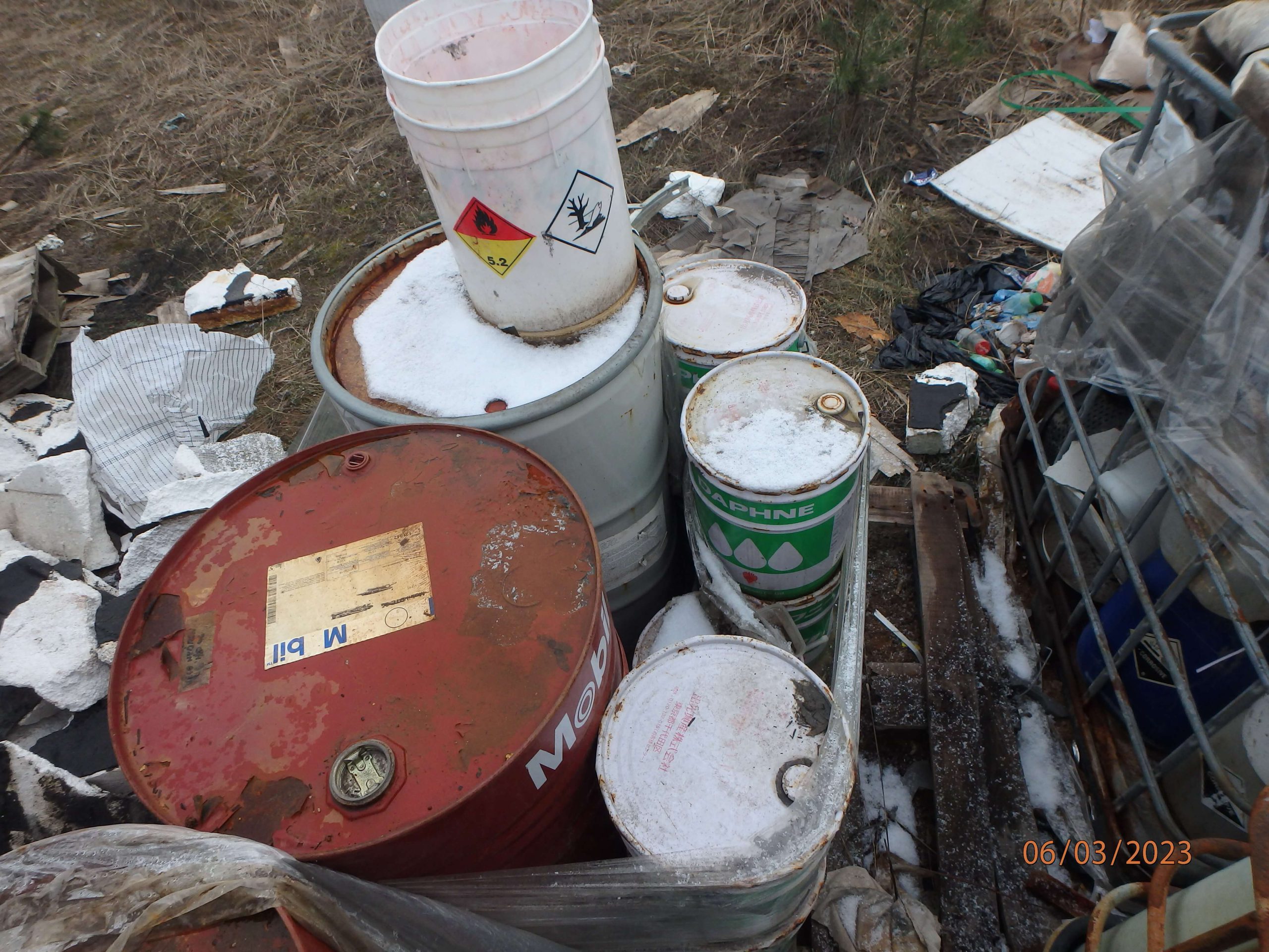 Działania WIOŚ na terenie dawnych Zakładów Chemicznych ZACHEM